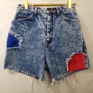 Vintage Sierra West 90s High Rise  Denim Jean Mom Shorts High Rise Size 9